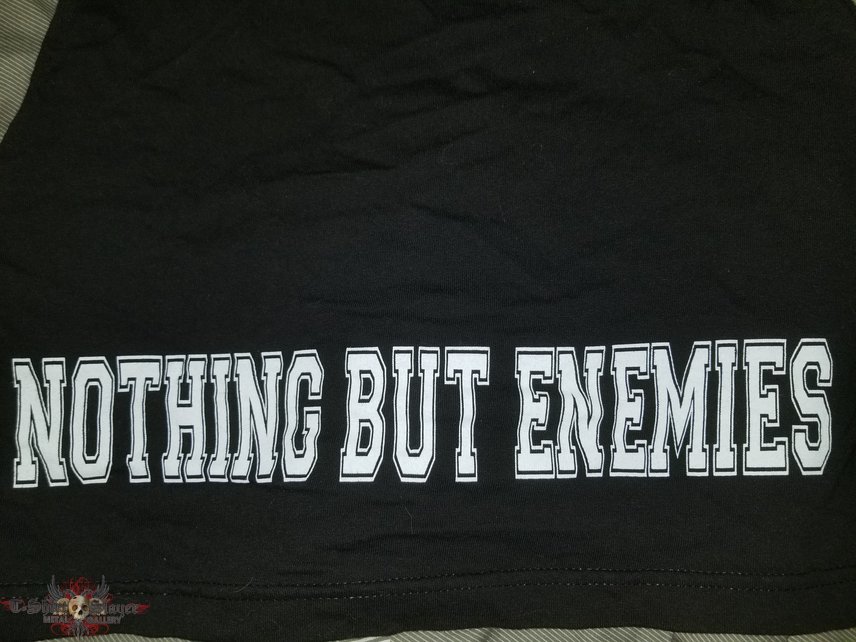 Swear To God nothing but enemies sleeveless shirt