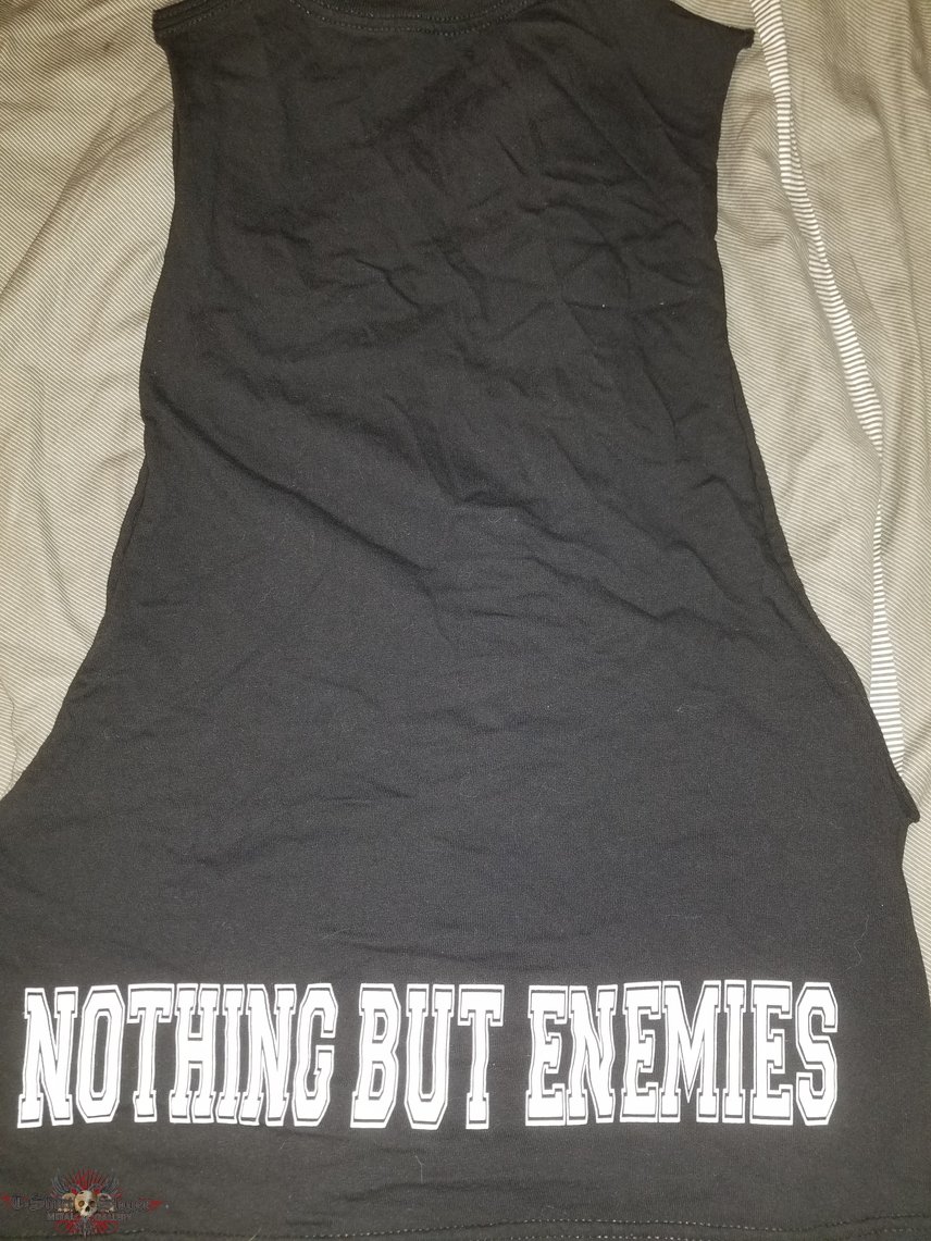 Swear To God nothing but enemies sleeveless shirt