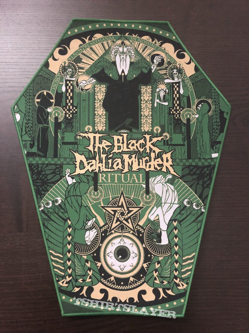 The Black Dahlia Murder Ritual backpatch 