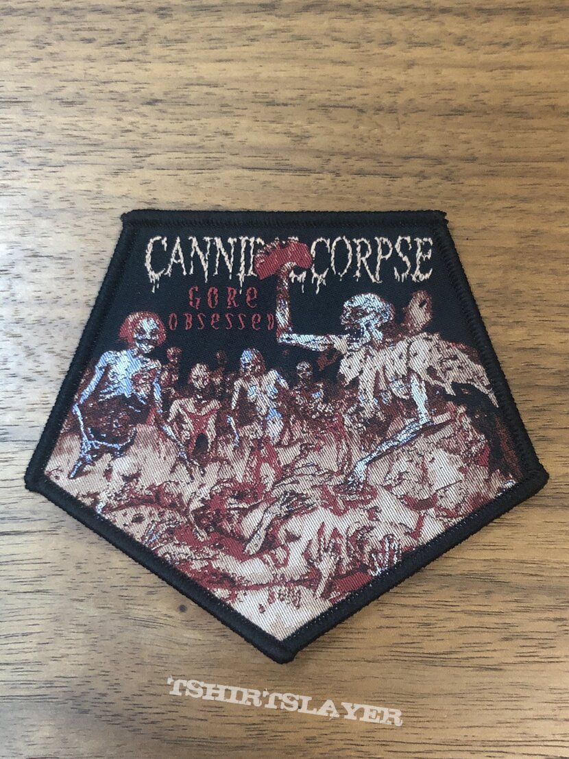 Cannibal Corpse Gore Obsessed black border