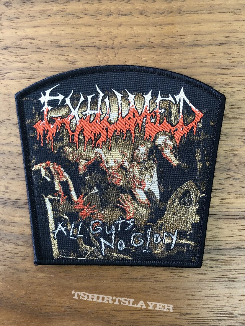 Exhumed All Guts, No Glory black border