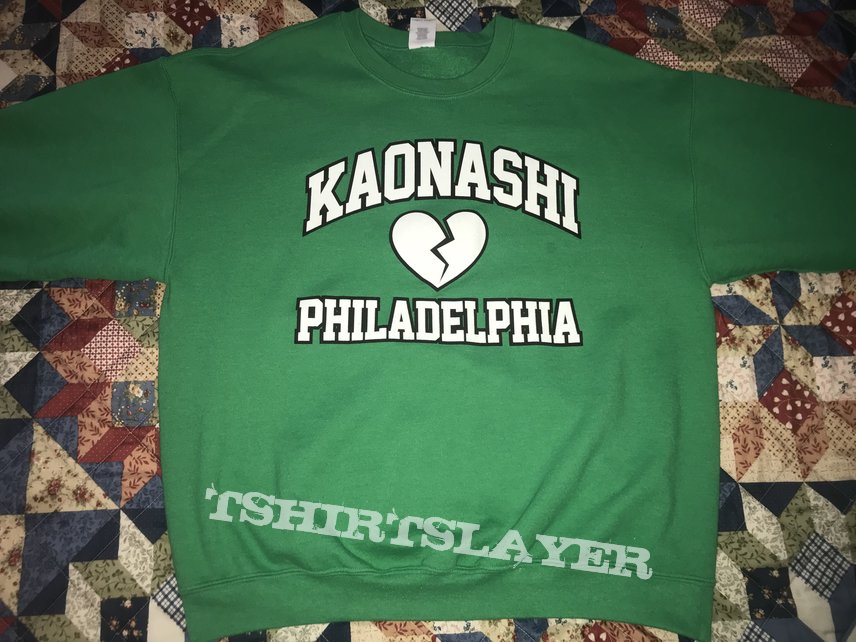 Kaonashi Kelly green crew neck