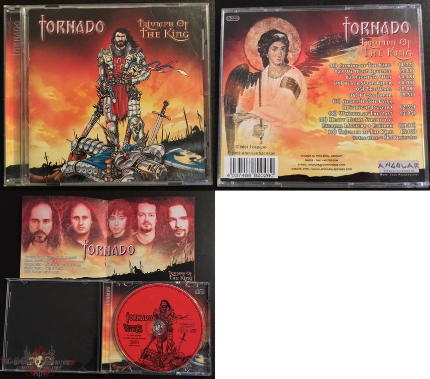 Tornado &#039;Triumph of the King&#039; CD 2002