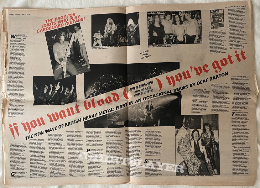 NWOBHM Sounds magazine May 19, 1979