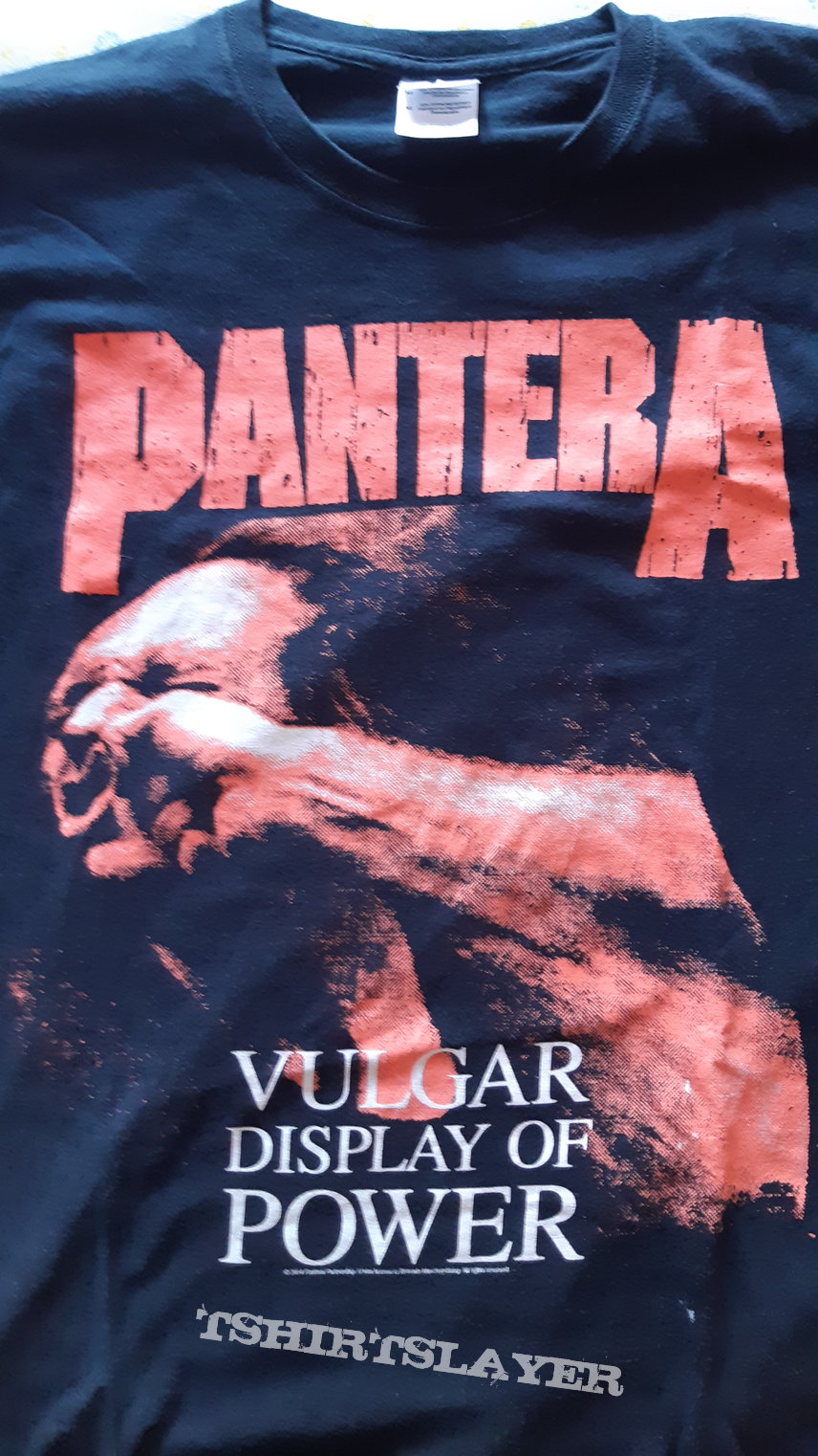 Pantera "Vulgar Display of Power" official shirt | TShirtSlayer TShirt and  BattleJacket Gallery