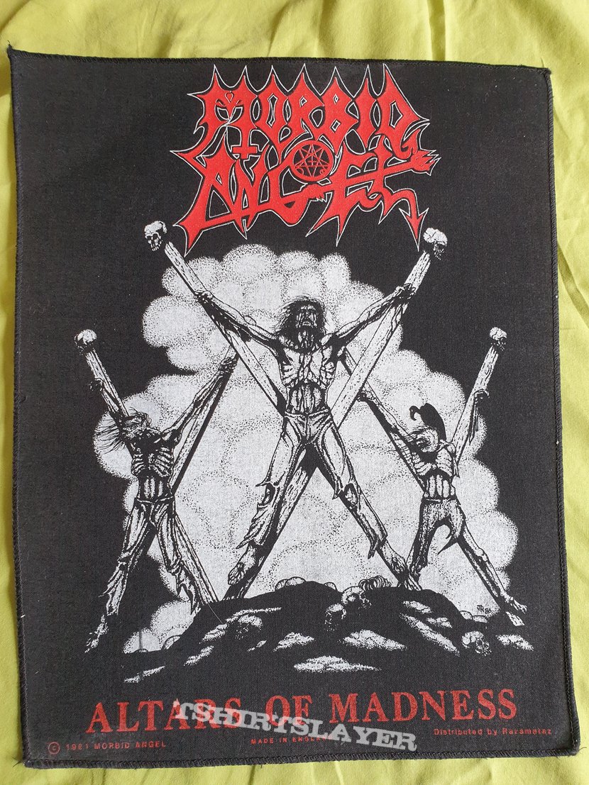 Morbid Angel - Altars of Madness - Backpatch 