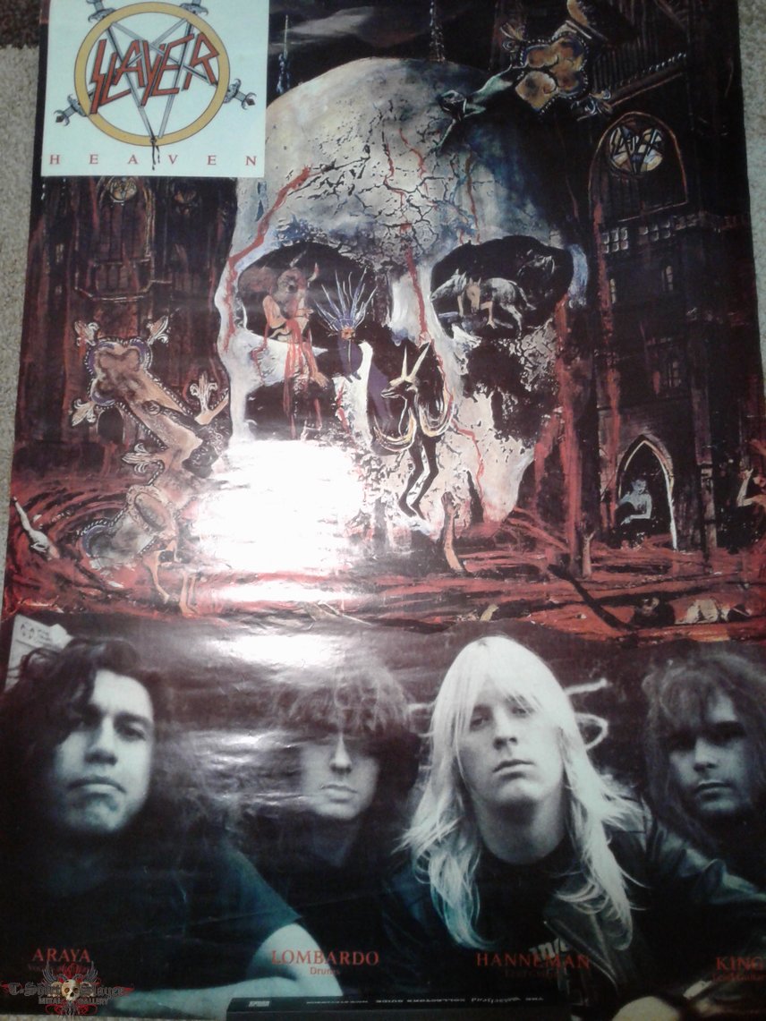 Slayer South of Heaven original poster