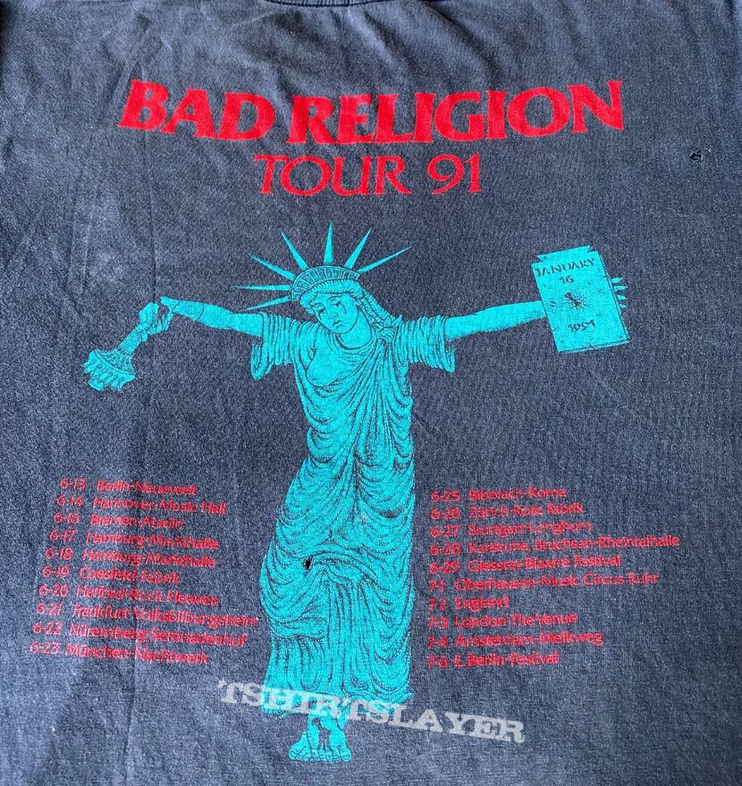 1991 Bad Religion Tour 