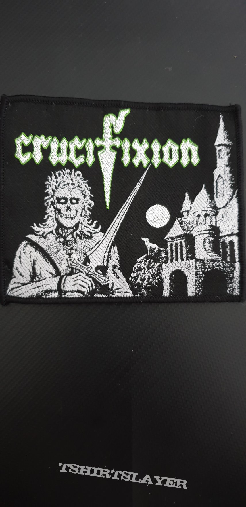 Crucifixion Green Eyes Patch