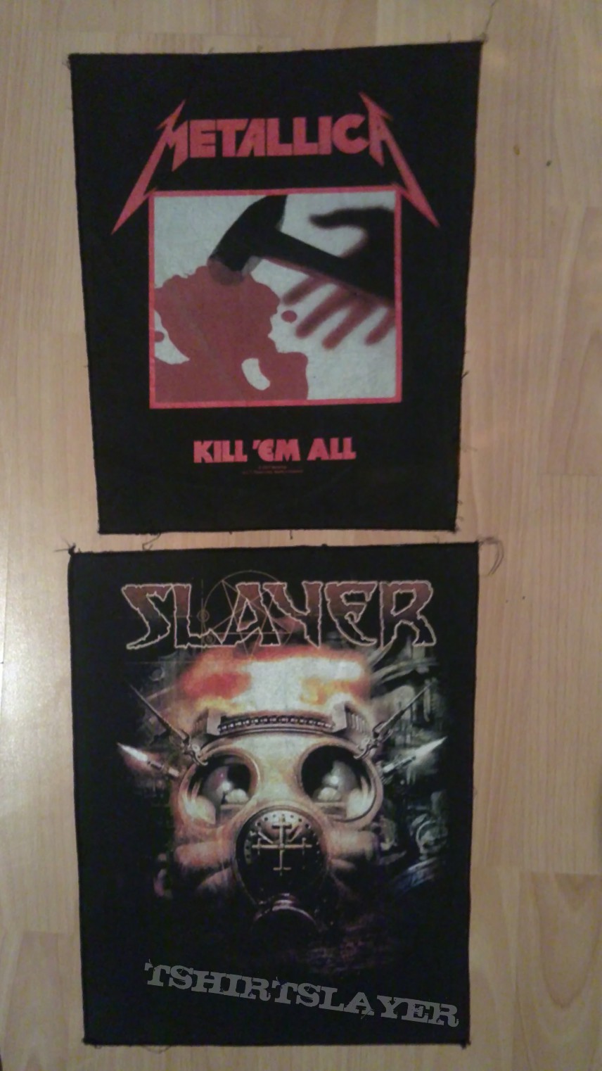 Slayer Backpatch Collection