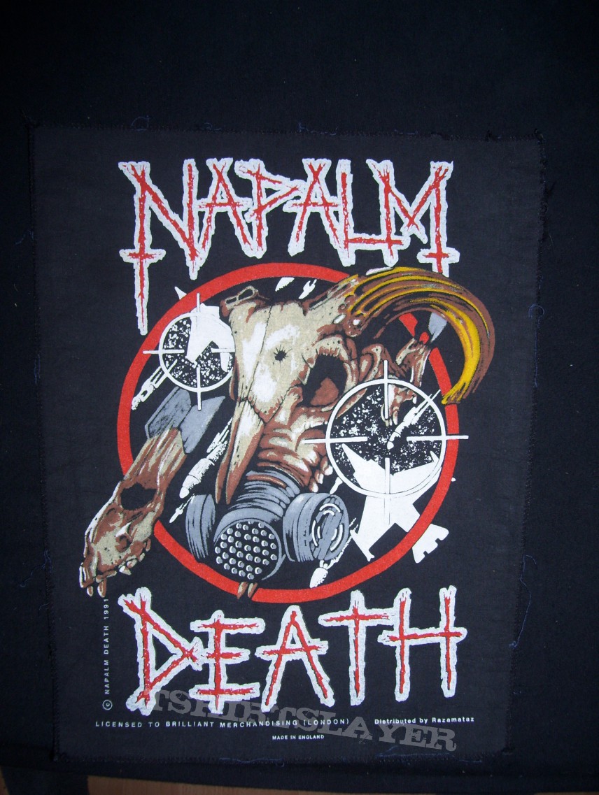 Patch - Napalm Death Original Backpatch