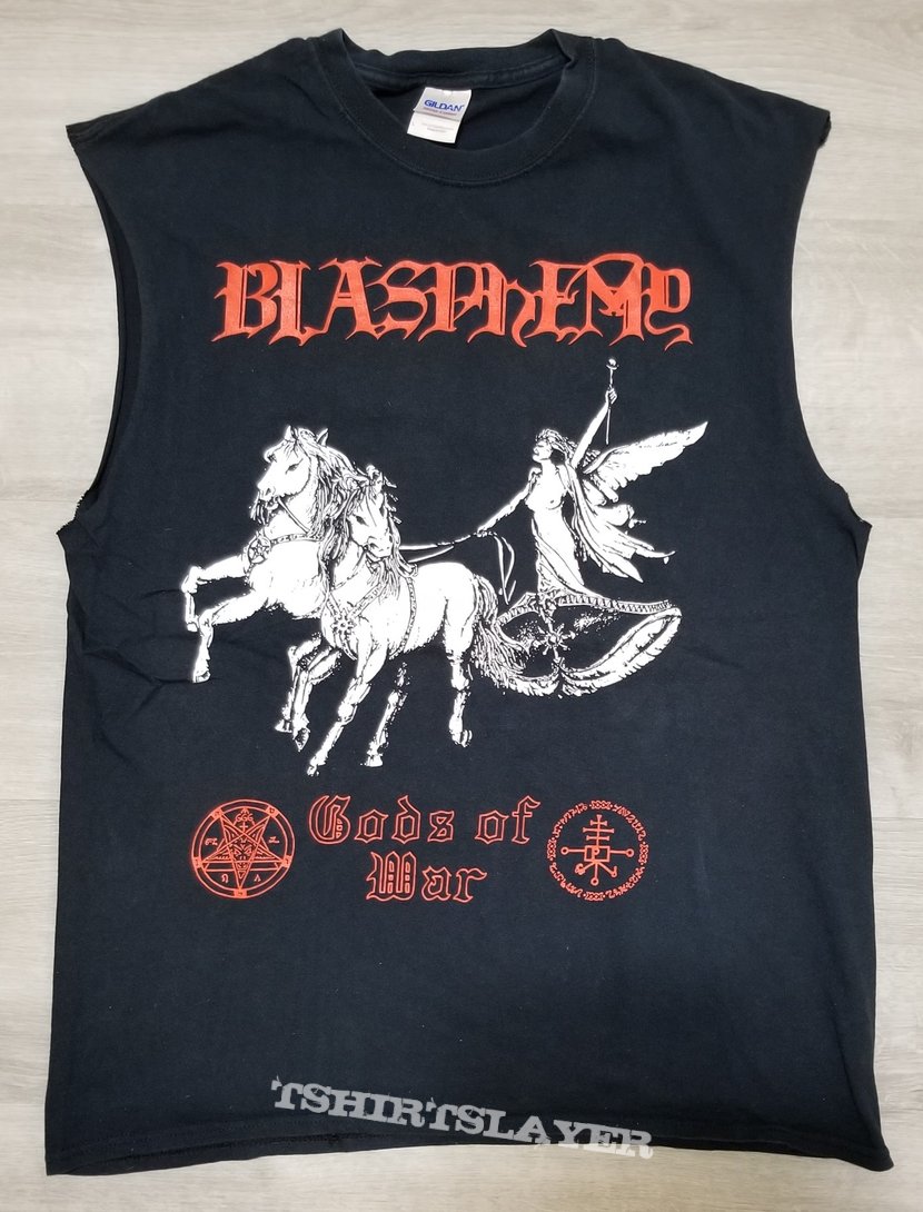 Blasphemy &quot;Gods of War&quot; sleeveless t-shirt