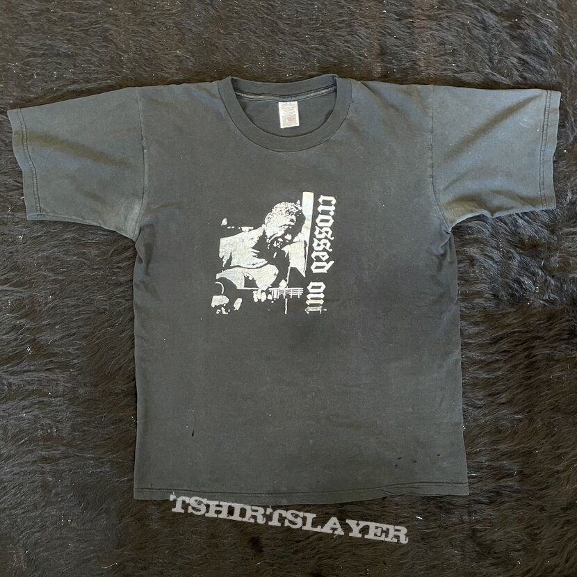 Crossed Out 1997 new world slaughter shirt