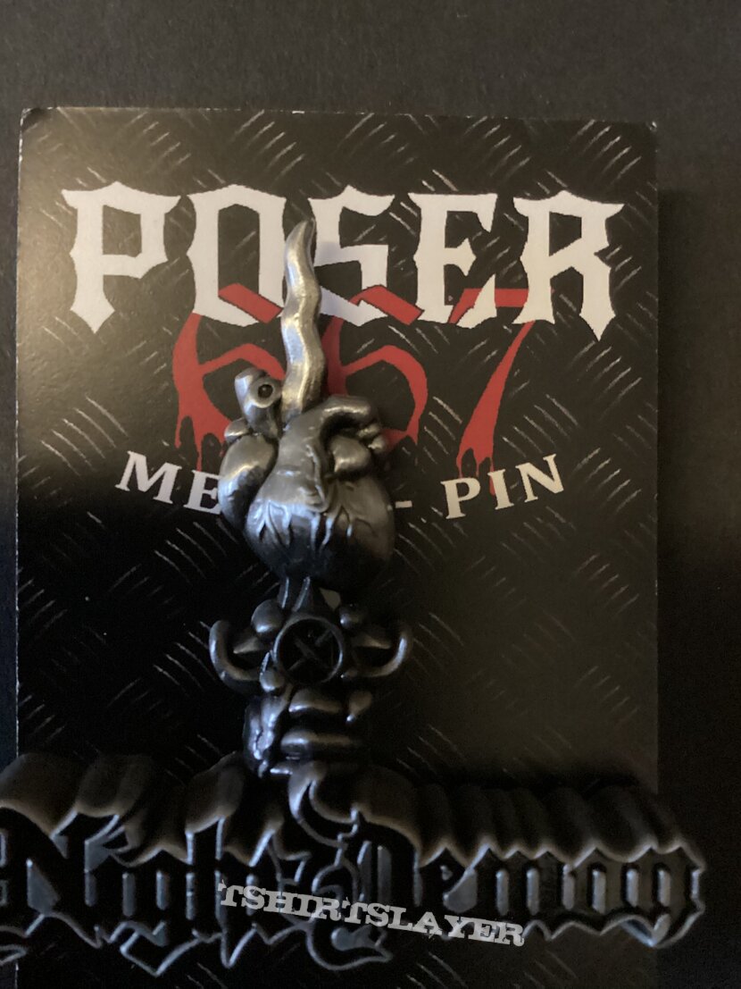 Night Demon Pin/Badge