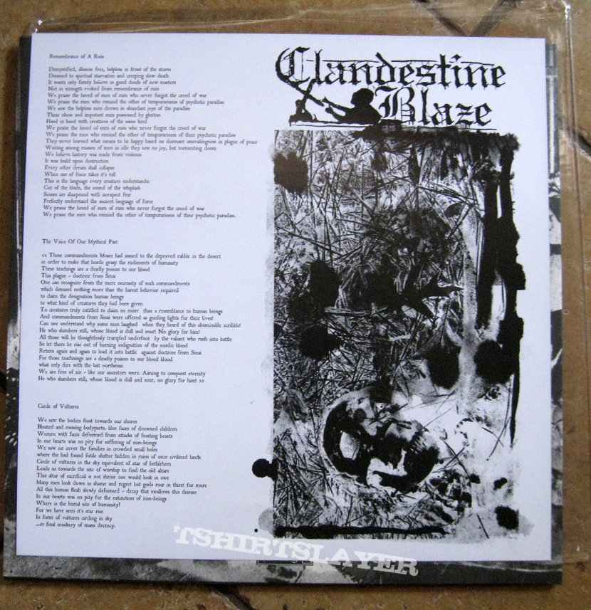 CLANDESTINE BLAZE ‎– City Of Slaughter (Black Vinyl)
