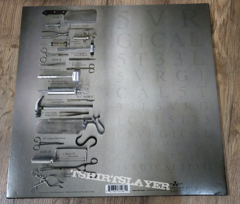 Carcass – Surgical Steel (Double Black Vinyl)