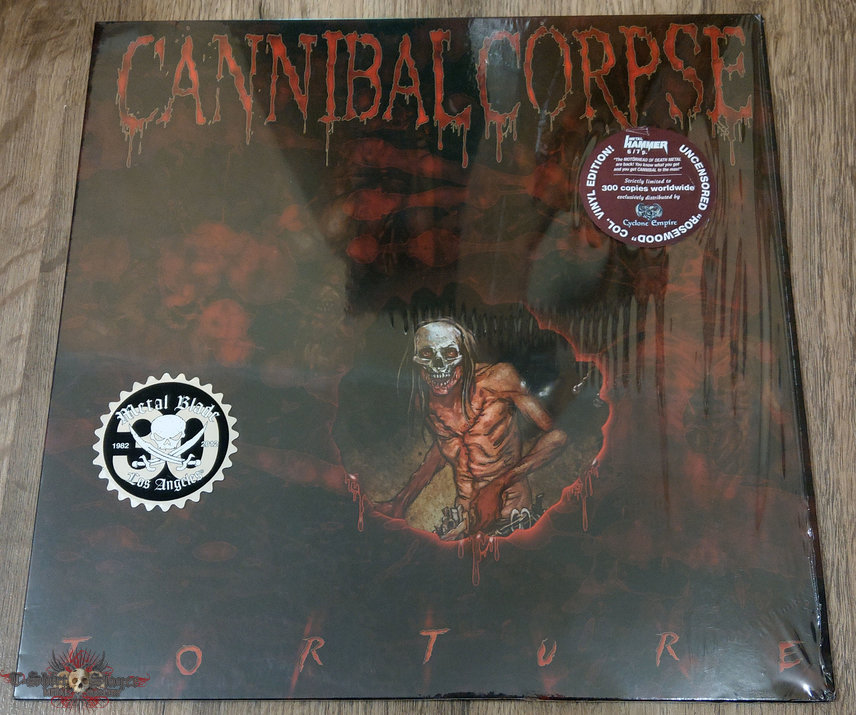 Cannibal Corpse ‎– Torture (Rosewood Vinyl)