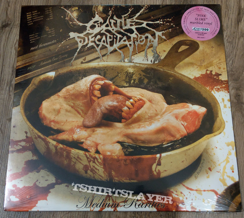 Cattle Decapitation ‎– Medium Rarities (Pink Slime Vinyl)