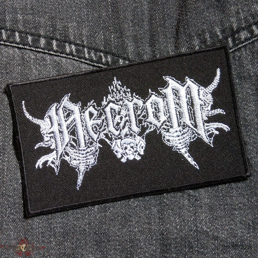 NECROM - Logo 110X70 mm (embroidered)