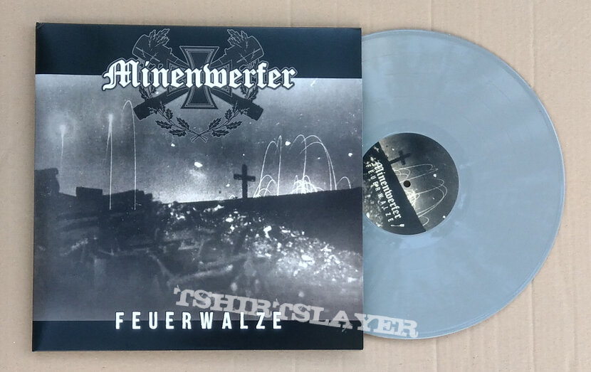 MINENWERFER ‎– Feuerwalze (180g Grey Vinyl) Ltd. 1000 copies
