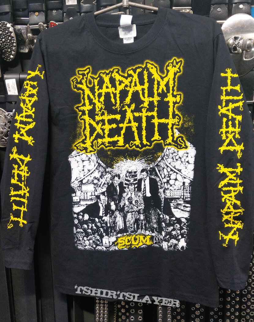 Napalm Death - Scum (Longsleeve) | TShirtSlayer TShirt and BattleJacket  Gallery