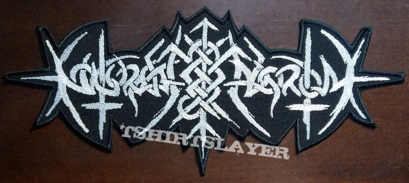 NOKTURNAL MORTUM - Lunarna Poeziya Logo (Back Patch)