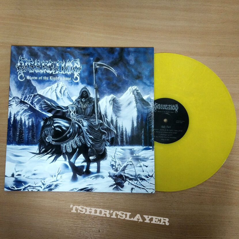 Erhvervelse Opfylde Ydmyghed DISSECTION ‎– Storm Of The Light's Bane (Yellow Vinyl) Ltd. 150 copies  worldwide | TShirtSlayer TShirt and BattleJacket Gallery