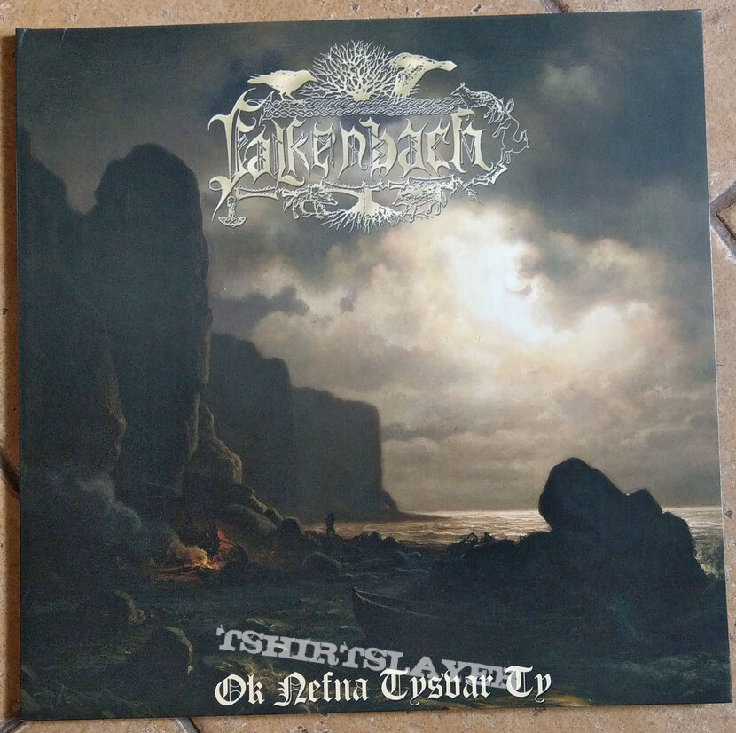 FALKENBACH ‎– Ok Nefna Tysvar Ty (Gold Vinyl) Ltd. 400 Copies