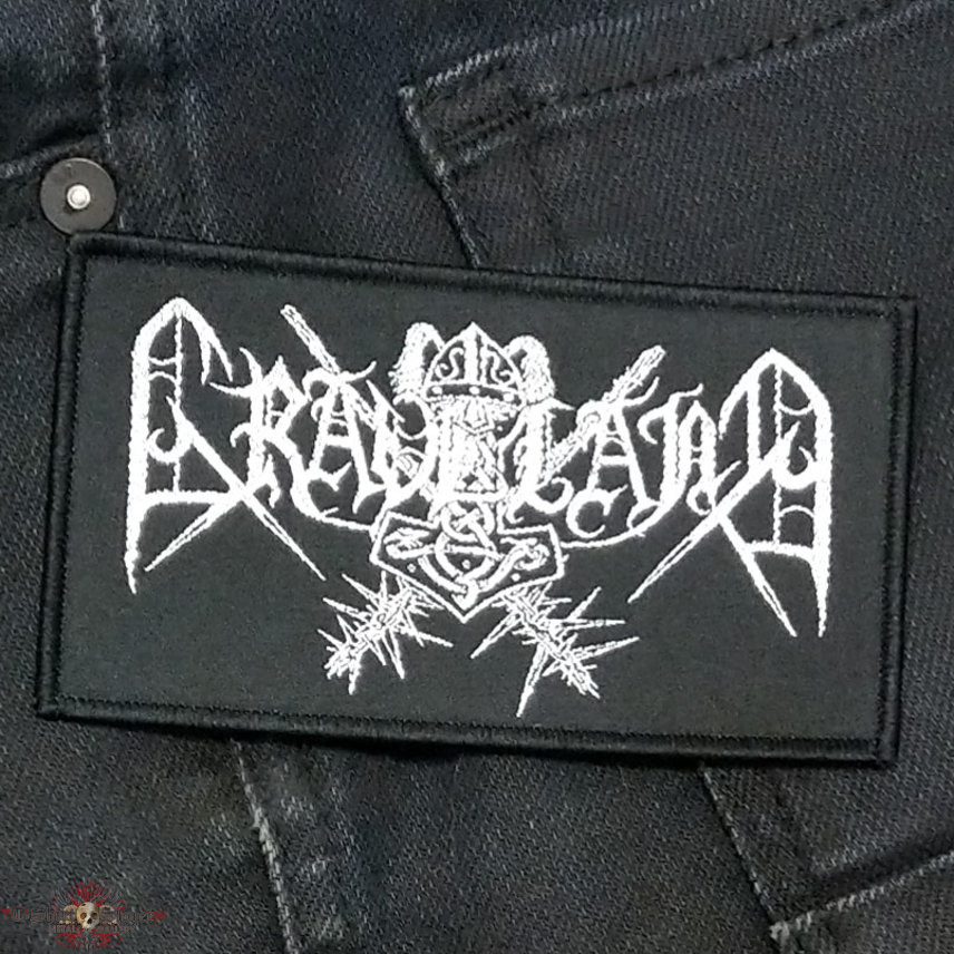 GRAVELAND - Silver Logo 105X60 mm (woven)