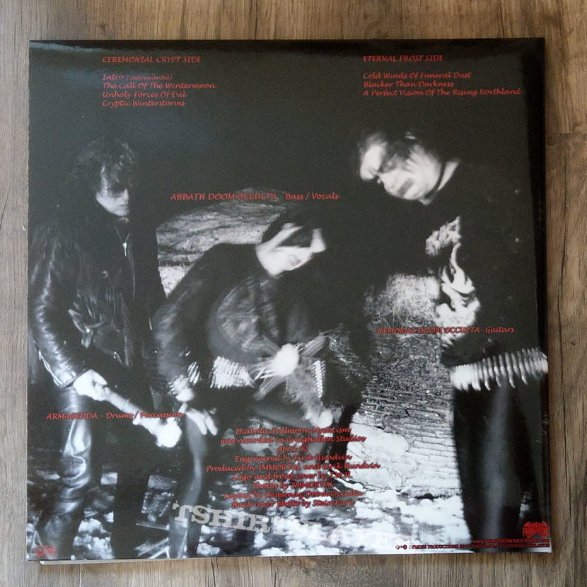 Immortal ‎– Diabolical Fullmoon Mysticism (Ltd. Black Vinyl) 500 copies