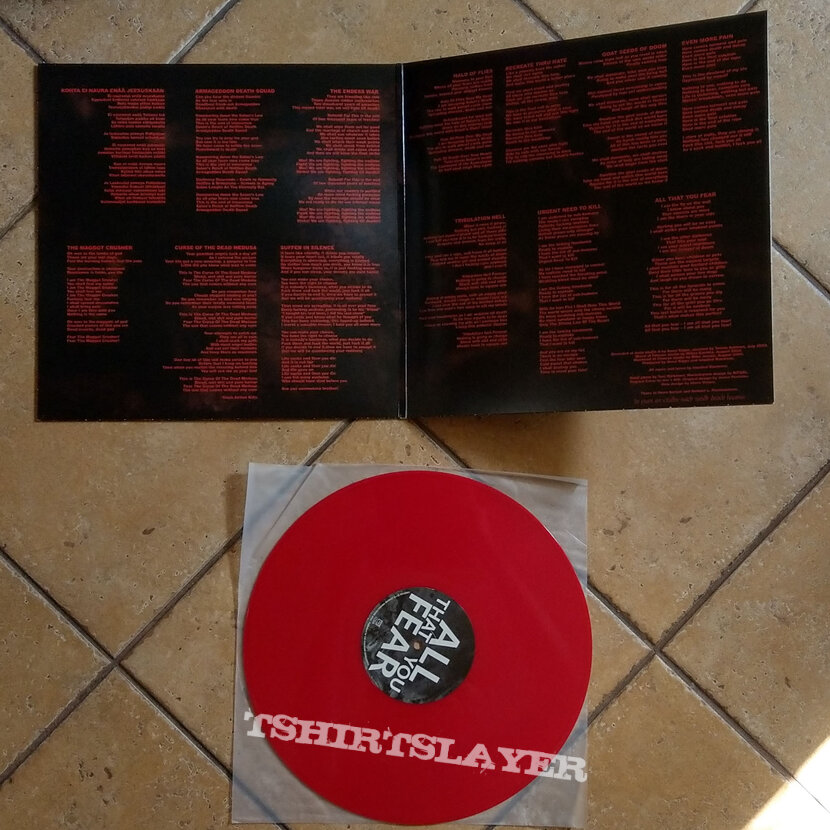 IMPALED NAZARENE – All That You Fear (Red Vinyl) Ltd. 250 Copies