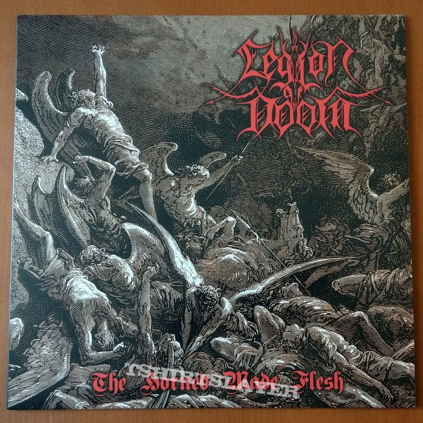 LEGION OF DOOM ‎– The Horned Made Flesh (Numbered Grey Vinyl)