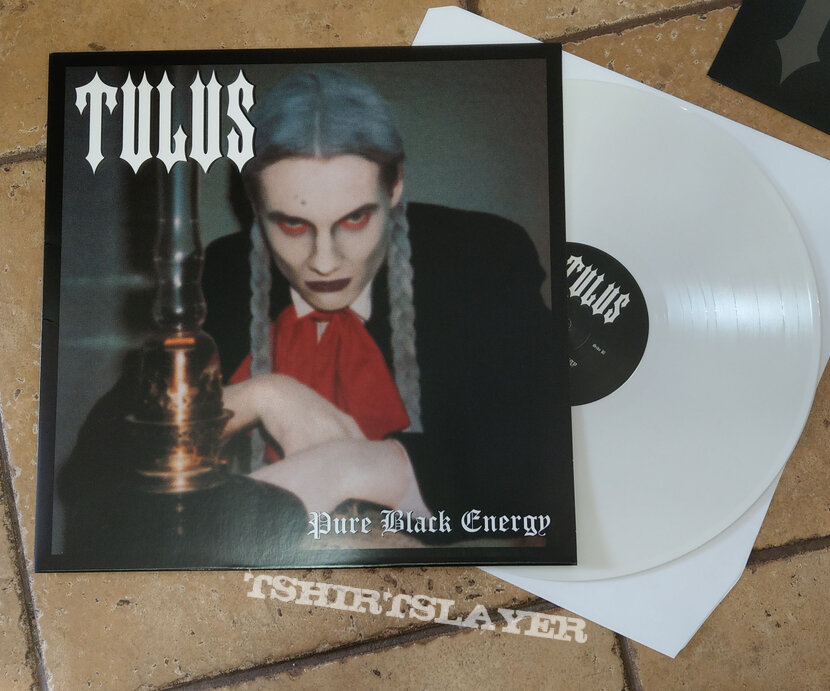 TULUS ‎– Pure Black Energy (White Vinyl)