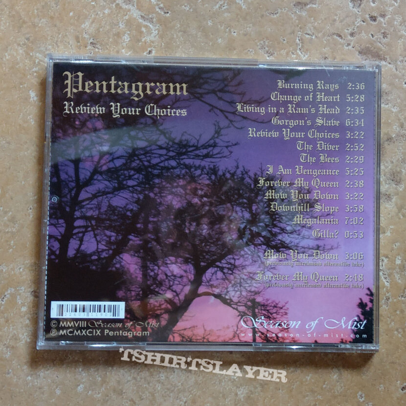 PENTAGRAM ‎– Review Your Choices (Audio CD)