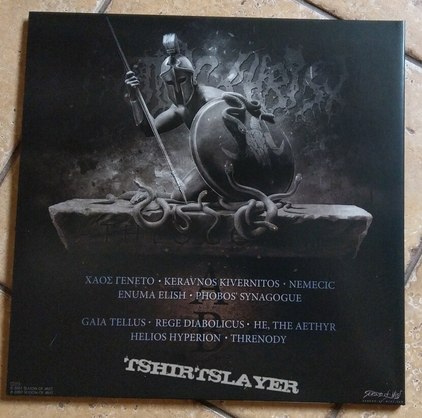 ROTTING CHRIST ‎– Theogonia (1st Pressing Black Vinyl) Ltd. 500 copies