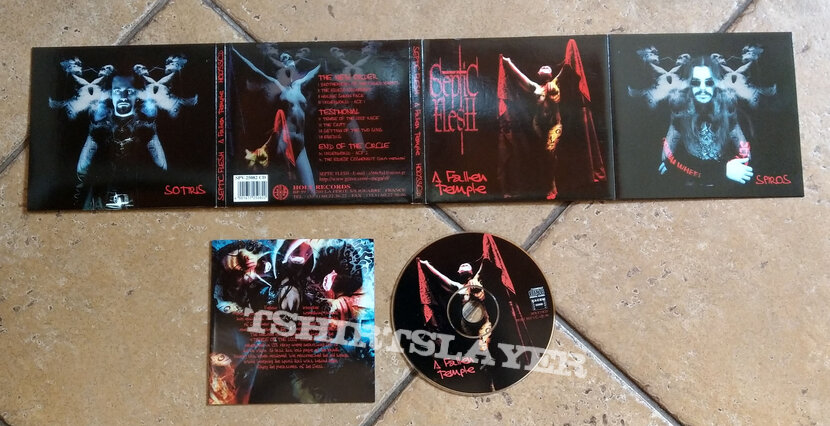 Septicflesh SEPTIC FLESH ‎– A Fallen Temple (1st press Digipack)