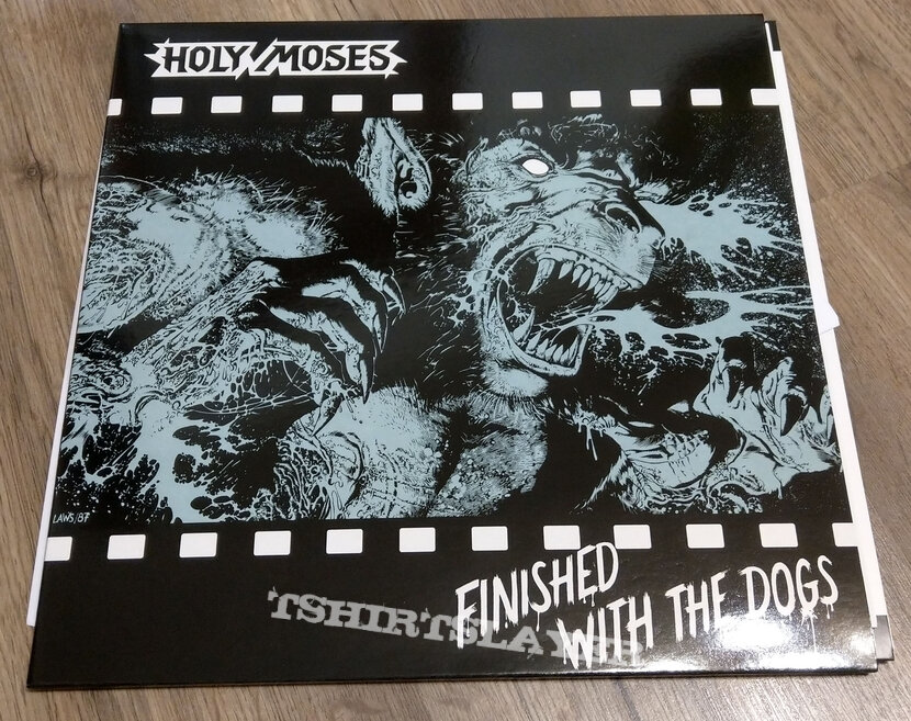 HOLY MOSES – Finished With The Dogs (12&quot; + 7&quot; Black Vinyl) Ltd. 150 Copies