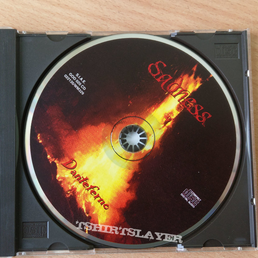 SADNESS - Danteferno (1st press CD)