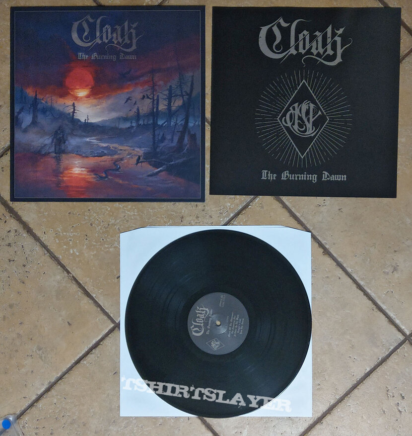 CLOAK ‎– The Burning Dawn (1st Press Black Vinyl) Ltd. 600 copies