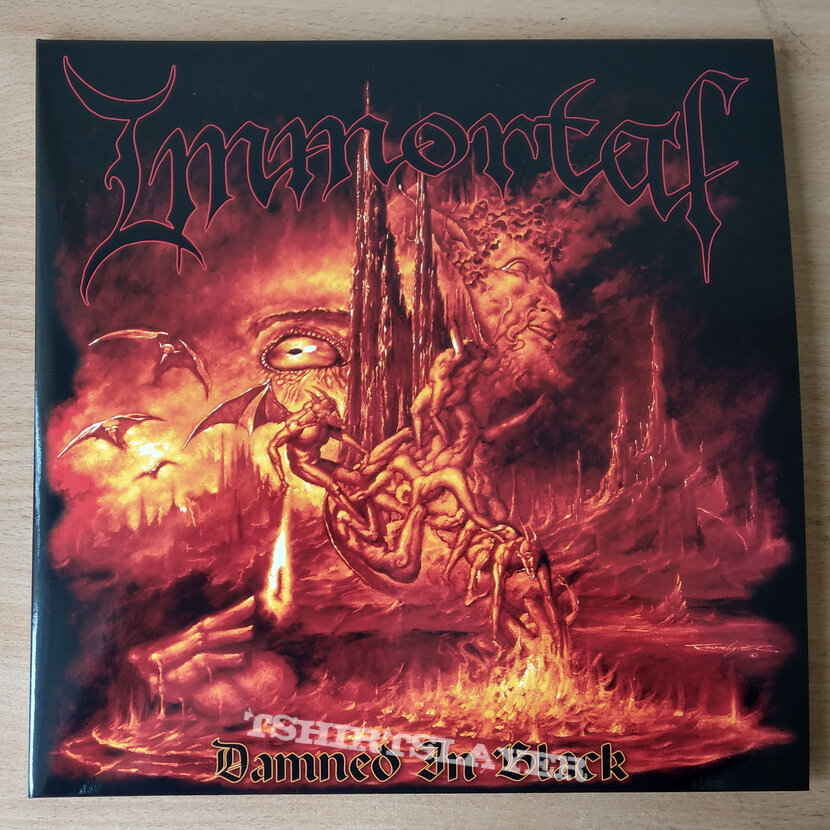Immortal Damned In Black (Black Vinyl) Ltd. 800 Copies