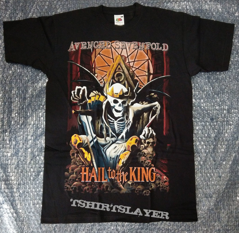 AVENGED SEVENFOLD - Hail To The King (T-Shirt) | TShirtSlayer TShirt and  BattleJacket Gallery