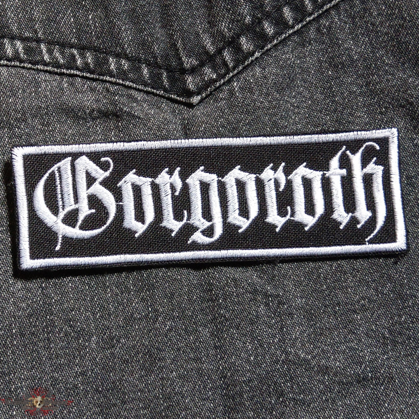 GORGOROTH - Logo 105X35 mm (embroidered)