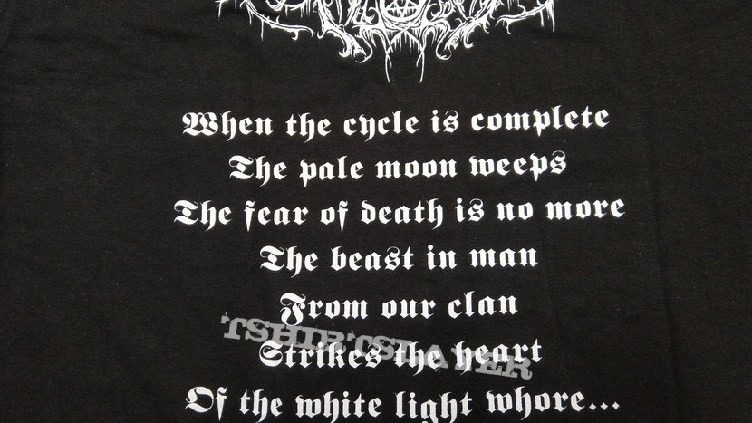 DROWNING THE LIGHT - The Weeping Moon (T-Shirt) DROWNING THE LIGHT - The Weeping Moon (T-Shirt)