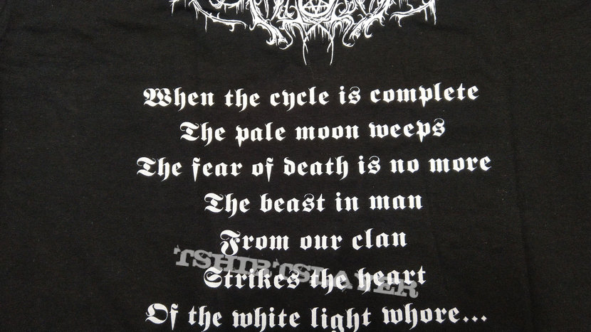 DROWNING THE LIGHT - The Weeping Moon (T-Shirt)