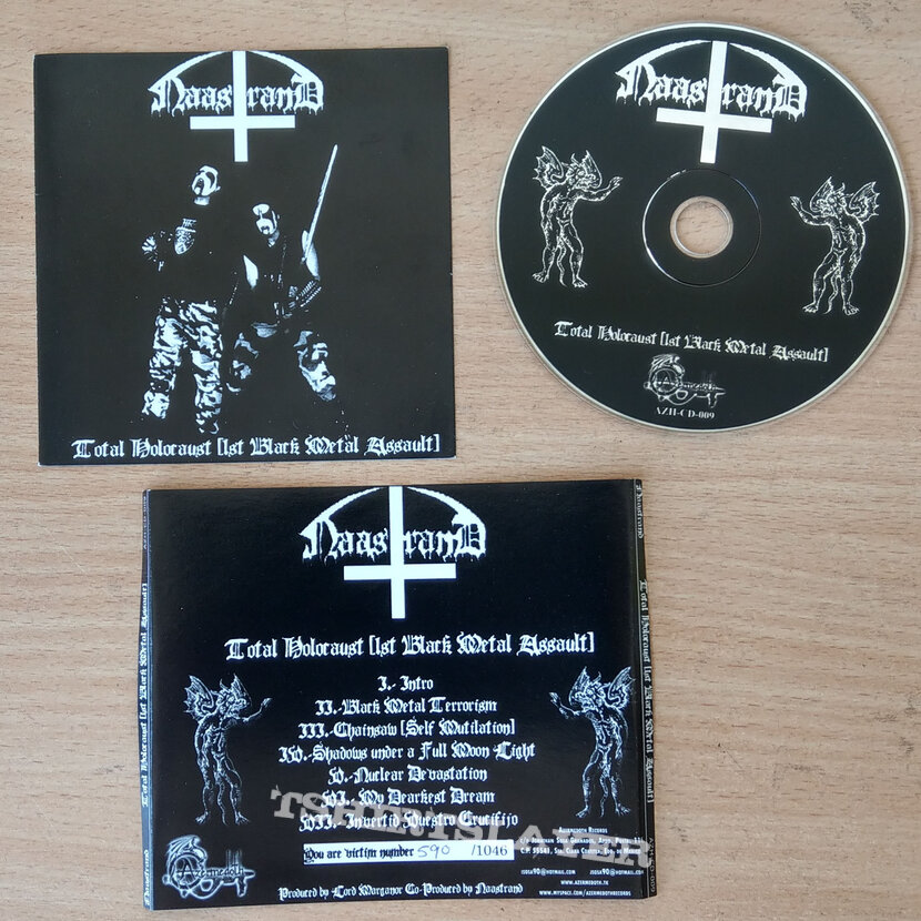 NAASTRAND - Total Holocaust 1st Black Metal Assault (CD)