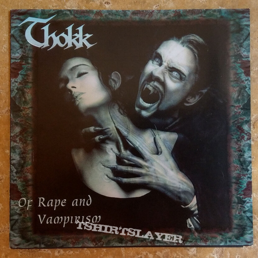 THOKK ‎– Of Rape And Vampirism (1st Press CD)