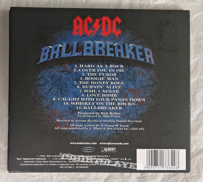 AC/DC ‎– Ballbreaker (Digipack CD)