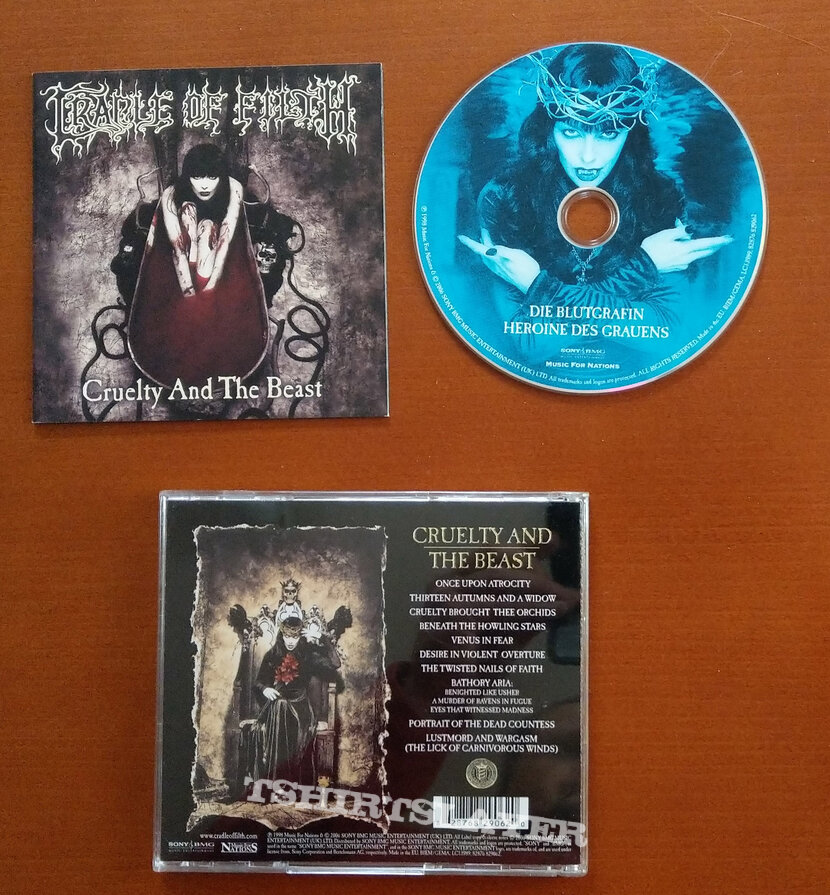 CRADLE OF FILTH ‎– Cruelty And The Beast (Audio CD)