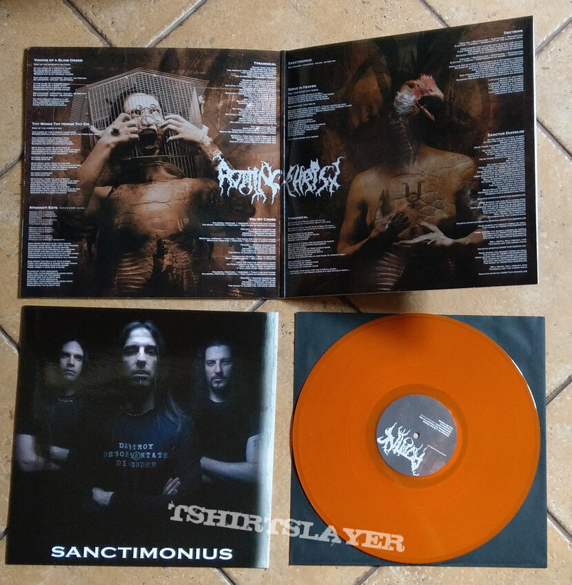 ROTTING CHRIST ‎– Sanctus Diavolos (Orange Vinyl)