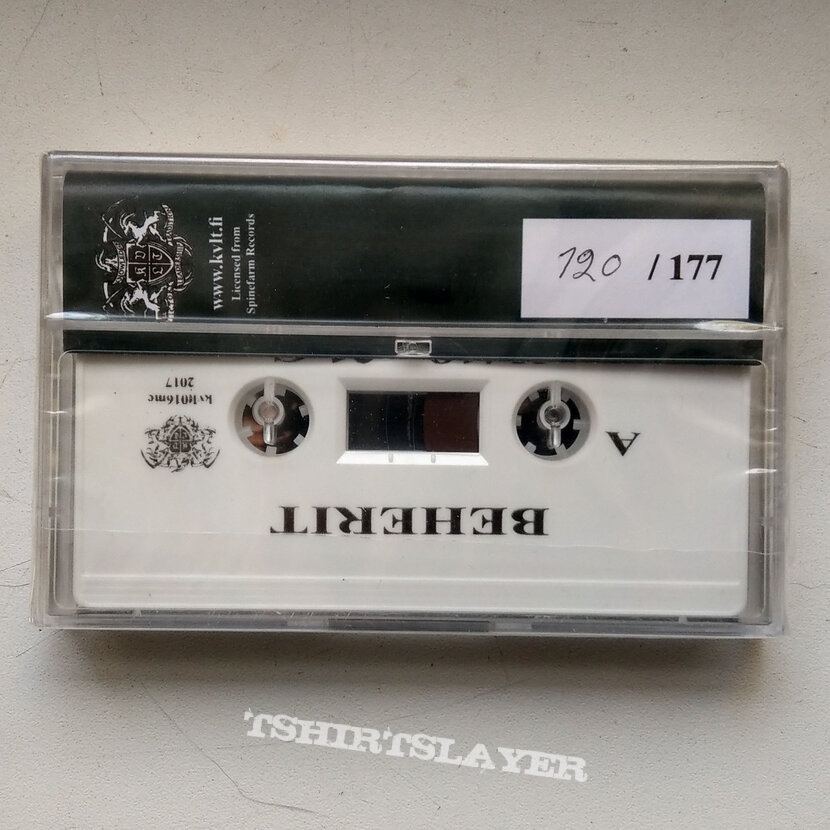 BEHERIT – H418ov21.C (Handnumbered MC Tape) Limited to 177 copies